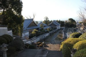 五百羅漢より大日寺への参道（2016.1）