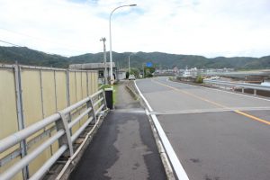 ル－ト２：打ち戻し地点・宇佐大橋（2016.5）
