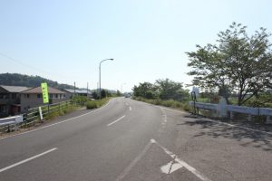 ここからは園瀬川土手脇道を2㎞程遍路（2017.5）