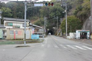 国道197号遍路道のトンネル（2018.2）