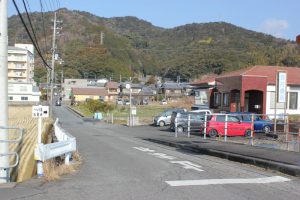 松尾峠への遍路道（2018.2）