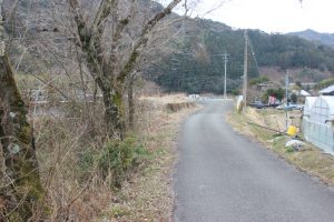 大坂谷沿いの遍路道（2018.2）