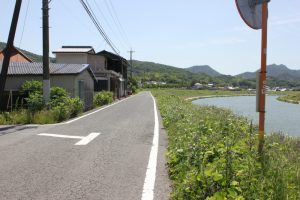 綾川沿いの遍路道（2018.5）